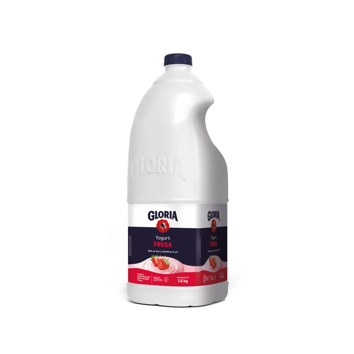GLORIA - Yogurt Gloria Fresa Botella 1.6 Kg