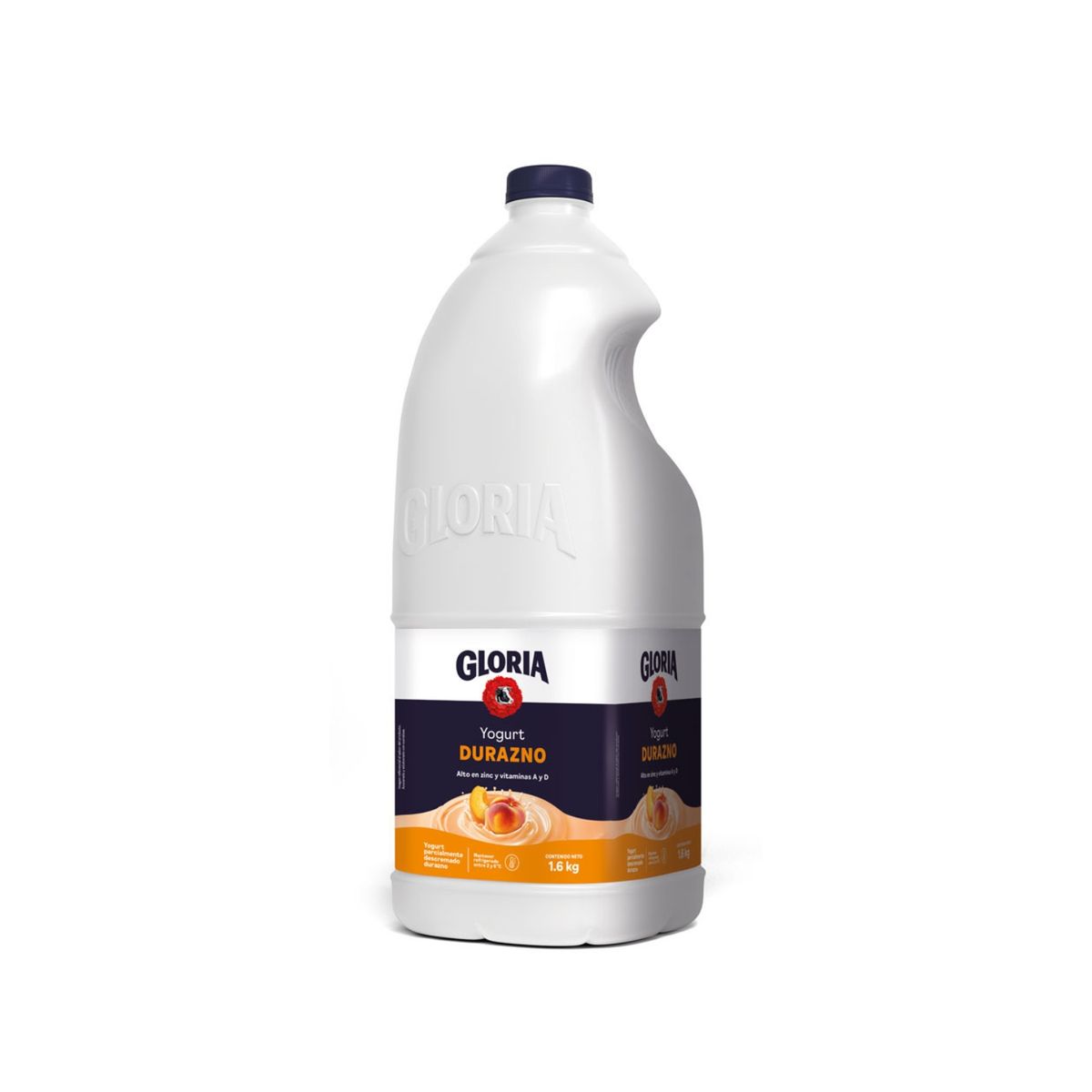 GLORIA - Yogurt Gloria Durazno Botella 1.6 Kg