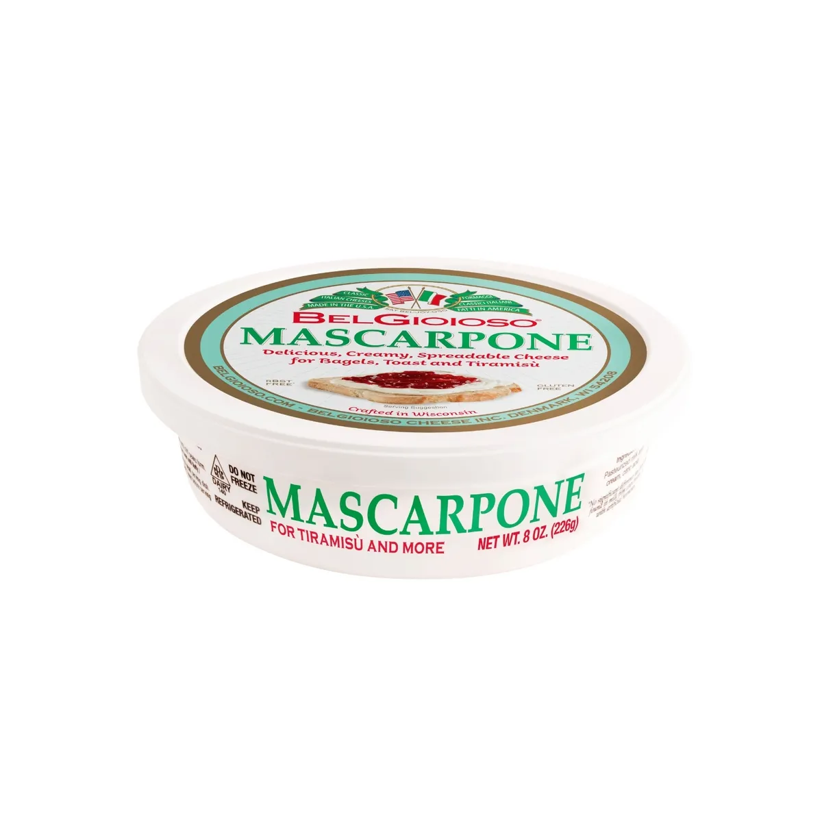 BELGIOIOSO - Queso Mascarpone Belgioioso Envase 226 g