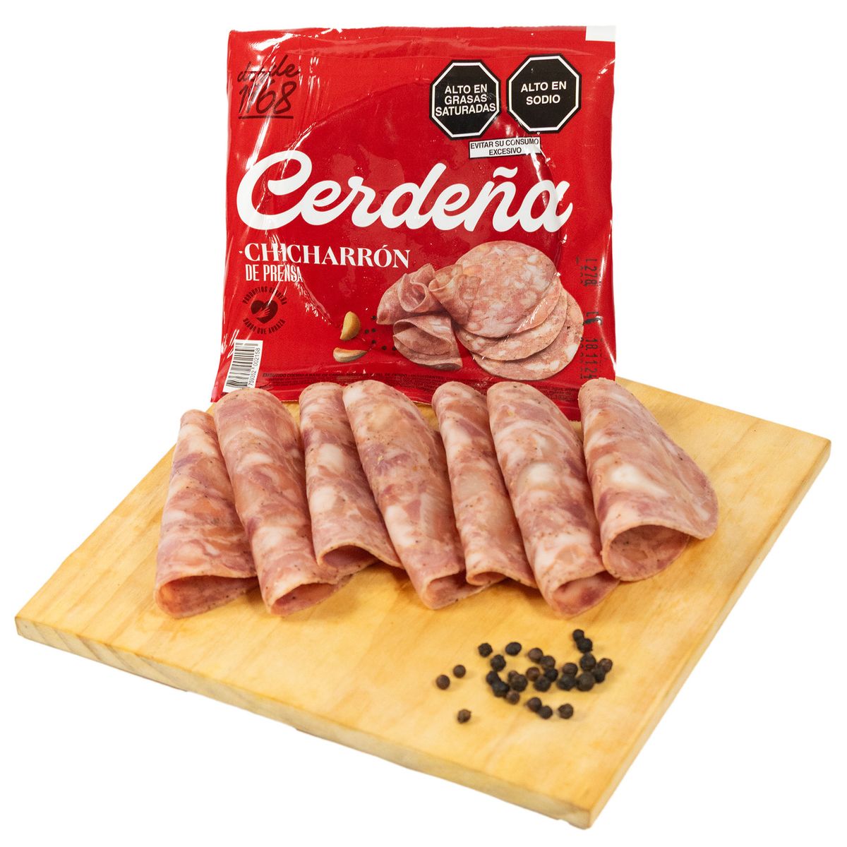 CERDENA - Chicharrón de Prensa Cerdeña Empaque 90 g