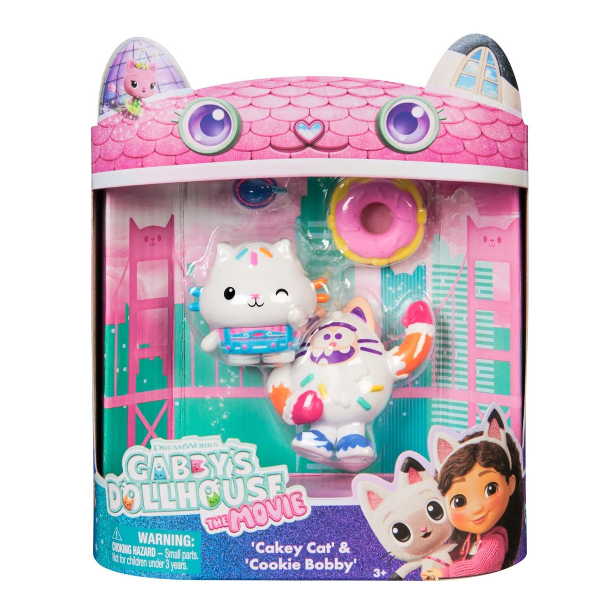 GABBY'S DOLLHOUSE - Pack x2 Figuras Gabby's Dollhouse La Película Surtido