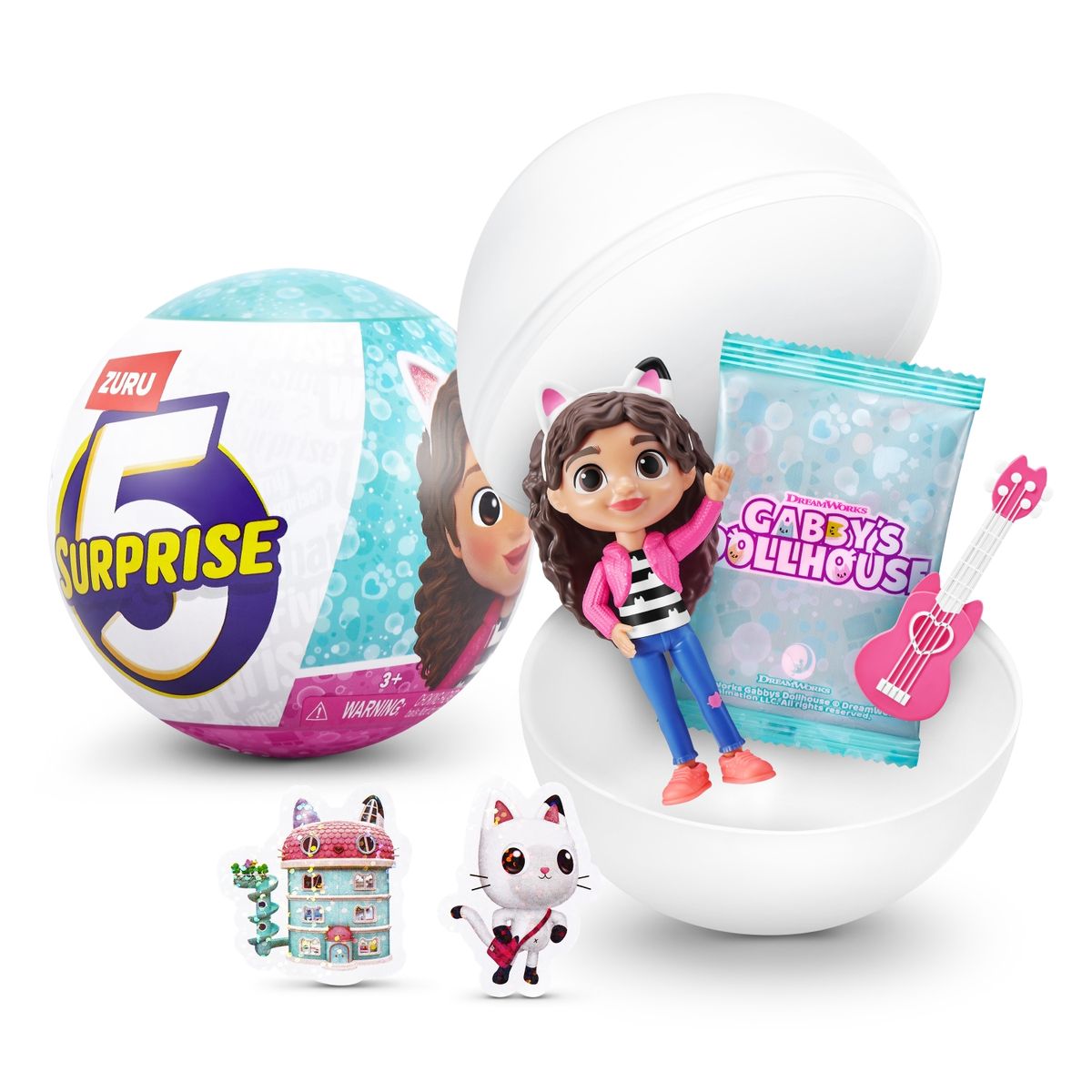 5 SURPRISE - Cápsula Sorpresa Personajes Gabby's Dollhouse 5 Surprise Surtido