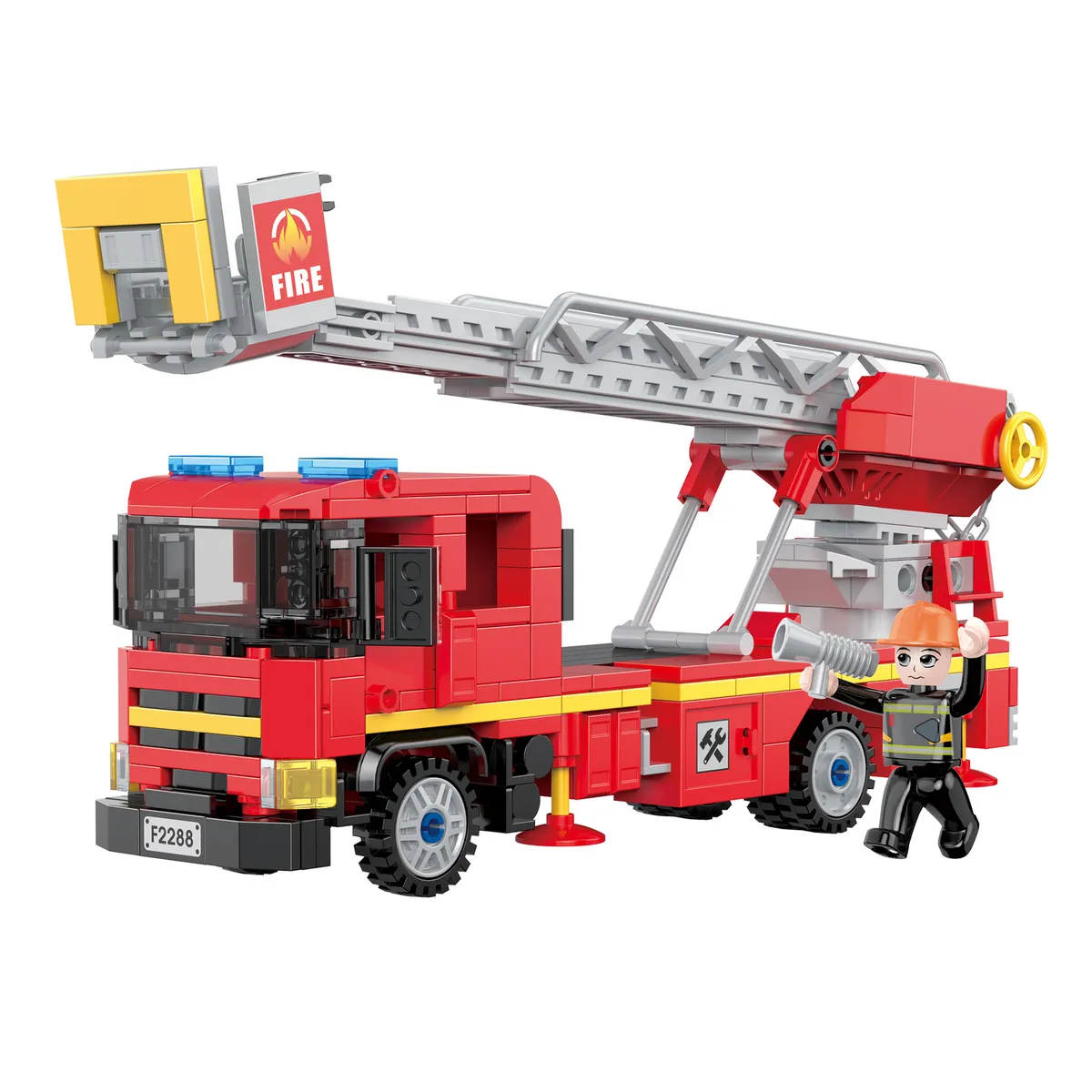 COGO - Set x3 Vehículos de Bomberos