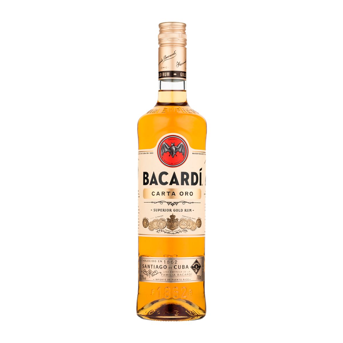BACARDI - Ron Bacardí Carta Oro Botella 700 mL