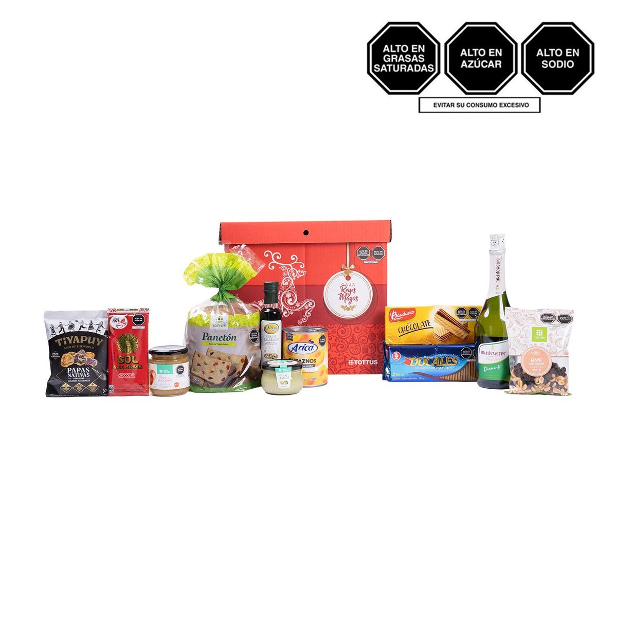 TOTTUS - Canasta Tottus Reyes Magos Navidad 2025