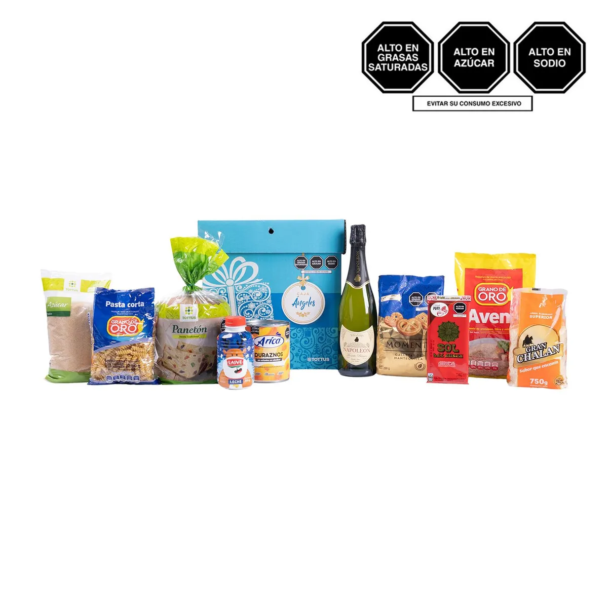 TOTTUS - Canasta Tottus Angeles Navidad 2025