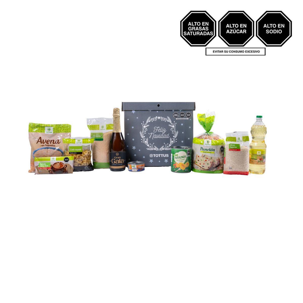 TOTTUS - Canasta Tottus Navidad 2025