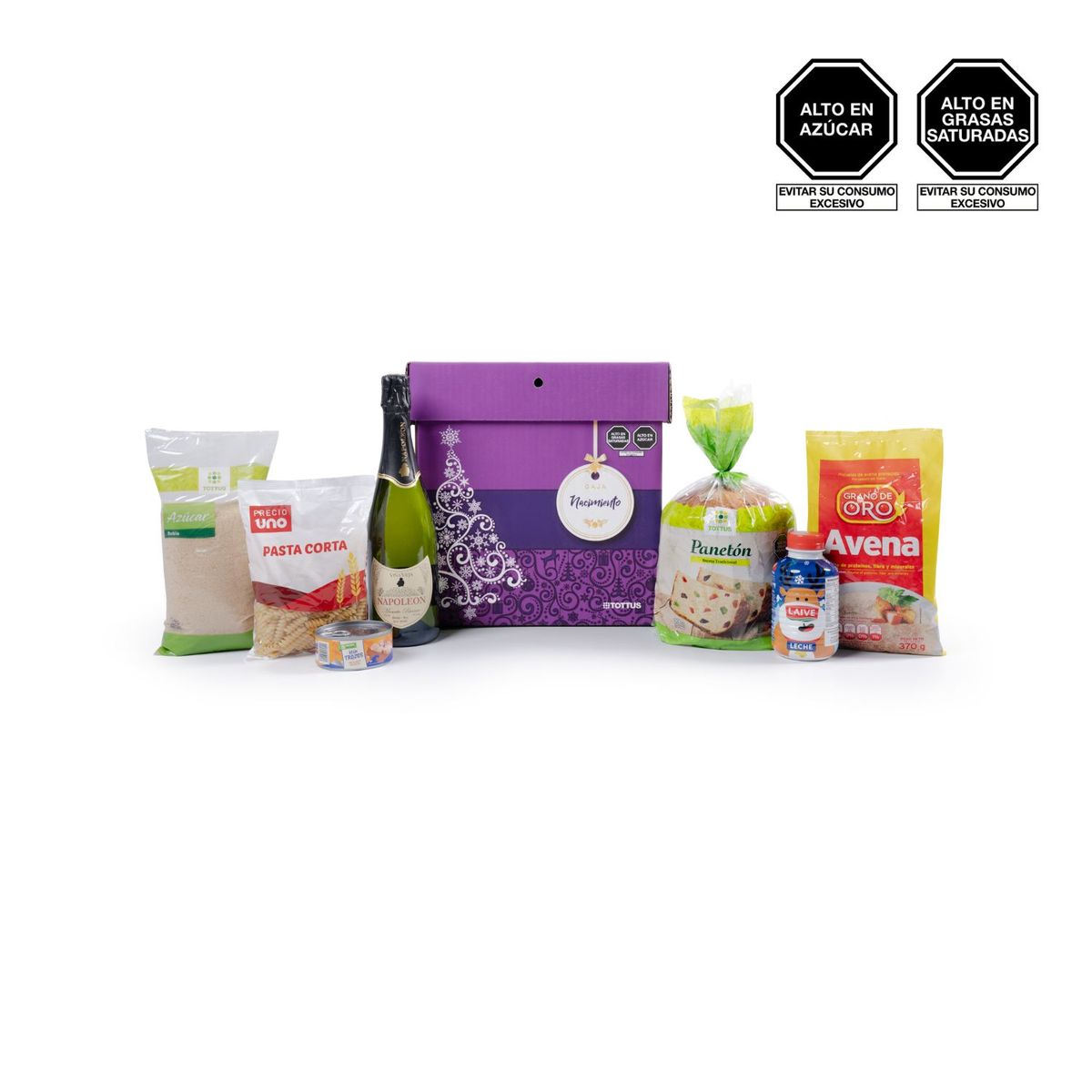 TOTTUS - Canasta Tottus Nacimiento Navidad 2025