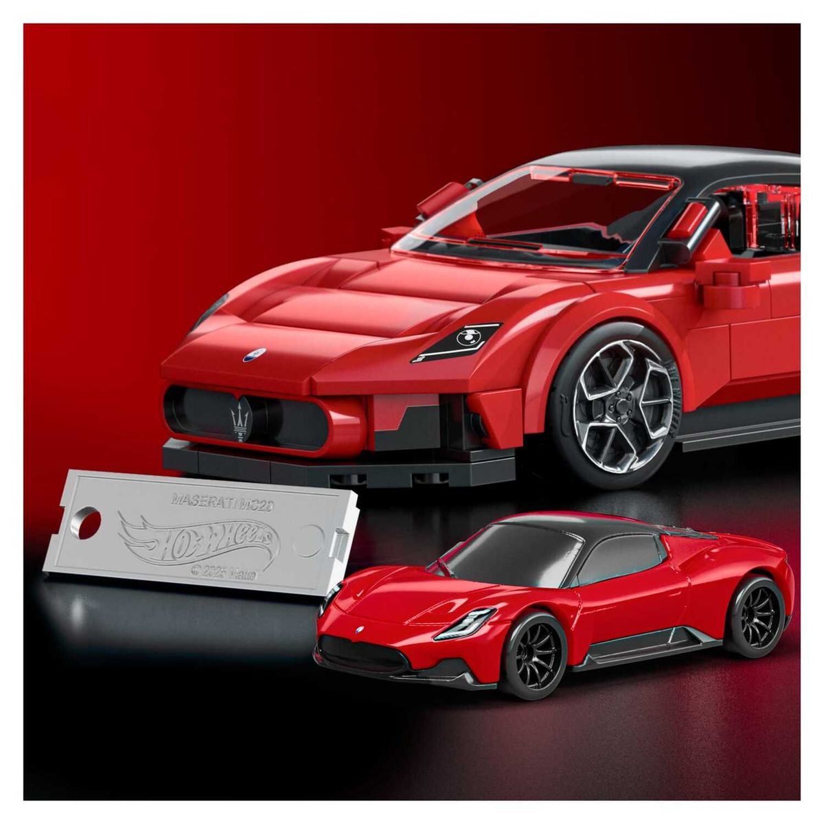 MATTEL - Mattel Brick Shop Juguete Speed Maserati MC20