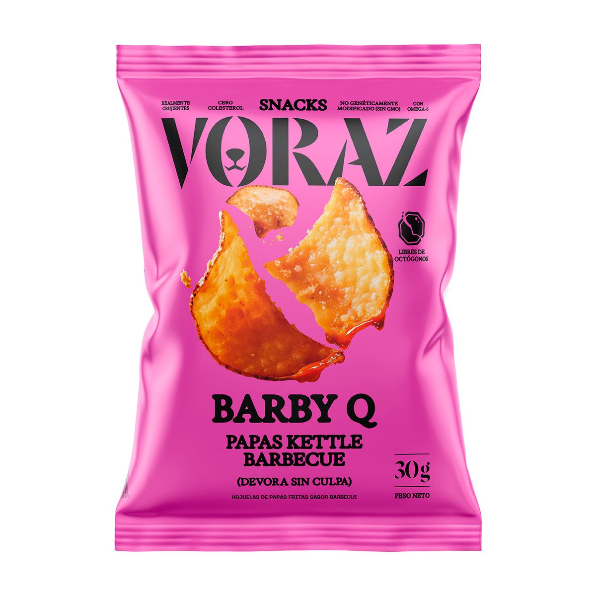 VORAZ - Papa Kettle Voraz Barbecue Bolsa 30 g