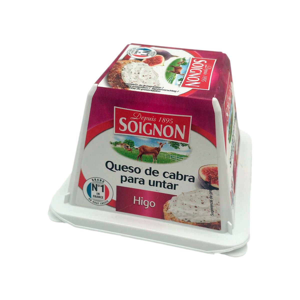  - Queso de Cabra para Untar Soignon Higo Envase 150 g