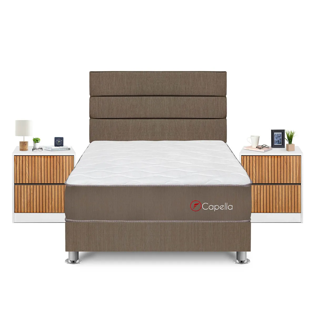 FORLI - Dormitorio Capella 2Plz Marr+Vel Roma