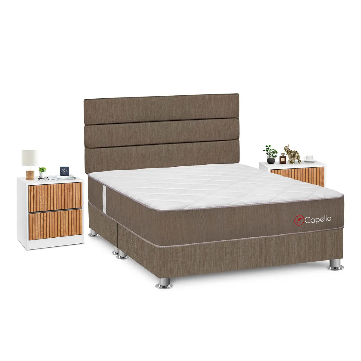 FORLI - Dormitorio Capella Queen Marr+Vel Roma