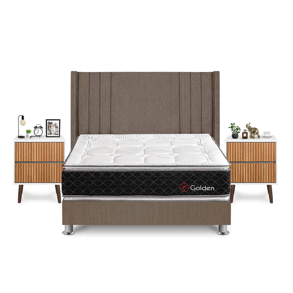 FORLI - Dormitorio Golden Queen Marr+Vel Milan