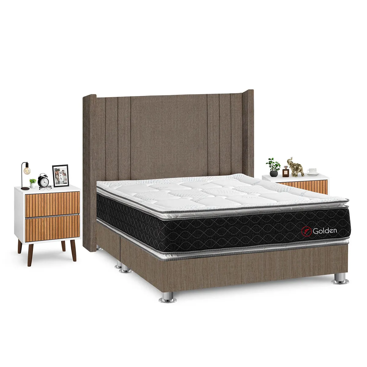 FORLI - Dormitorio Golden Queen Marr+Vel Milan