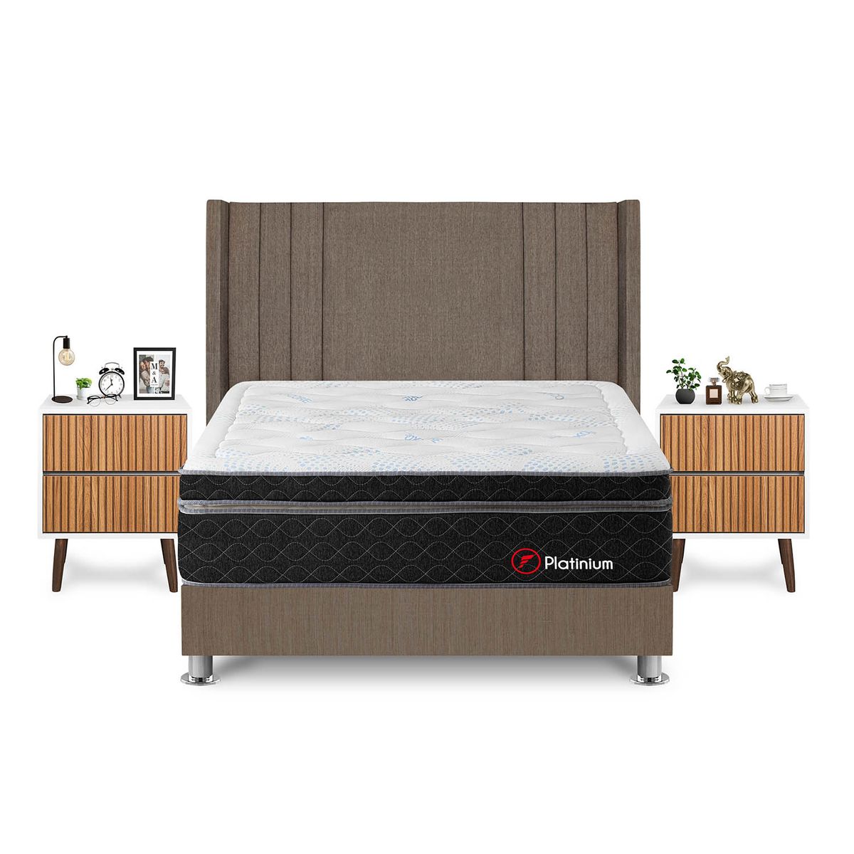 FORLI - Dormitorio Platinium King Marr+Vel Milan