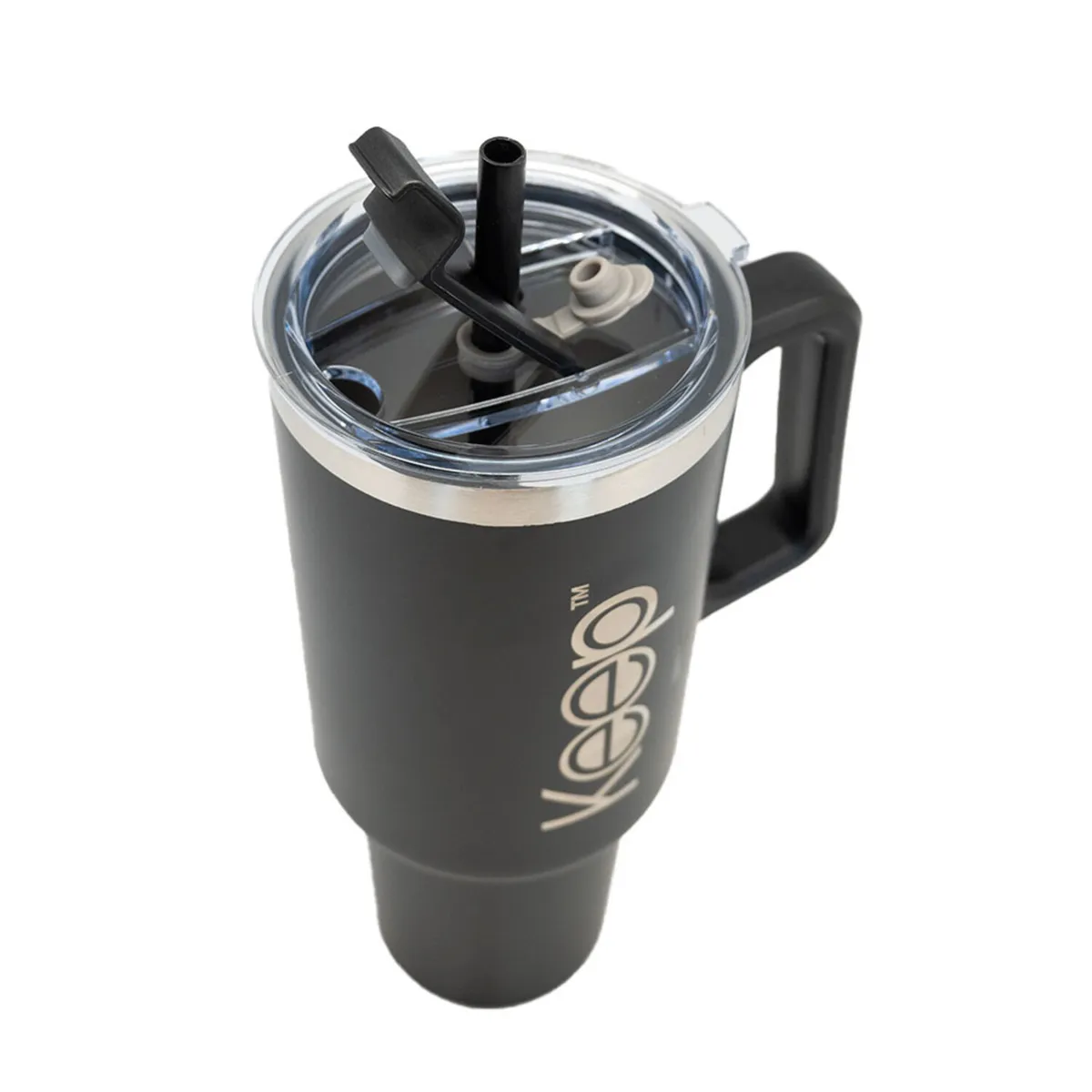 KEEP - Mug Térmico Keep Negro 40 Oz