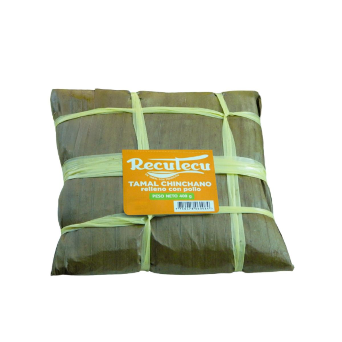 RECUTECU - Tamal Chinchano Recutecu Relleno De Pollo 400 Gr