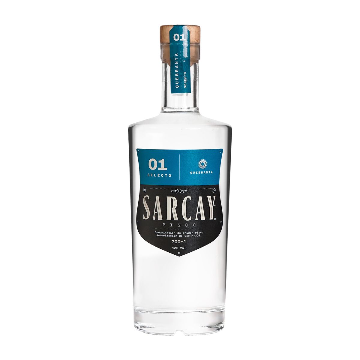SARCAY - Pisco Sarcay Selecto Quebranta 700 mL