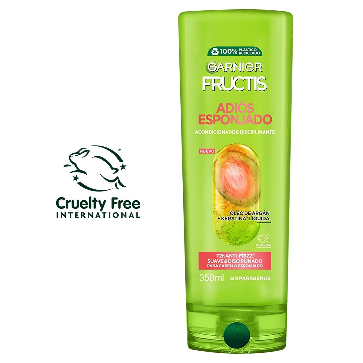 FRUCTIS - Acondicionador Fructis Adiós Esponjado Botella 350 mL