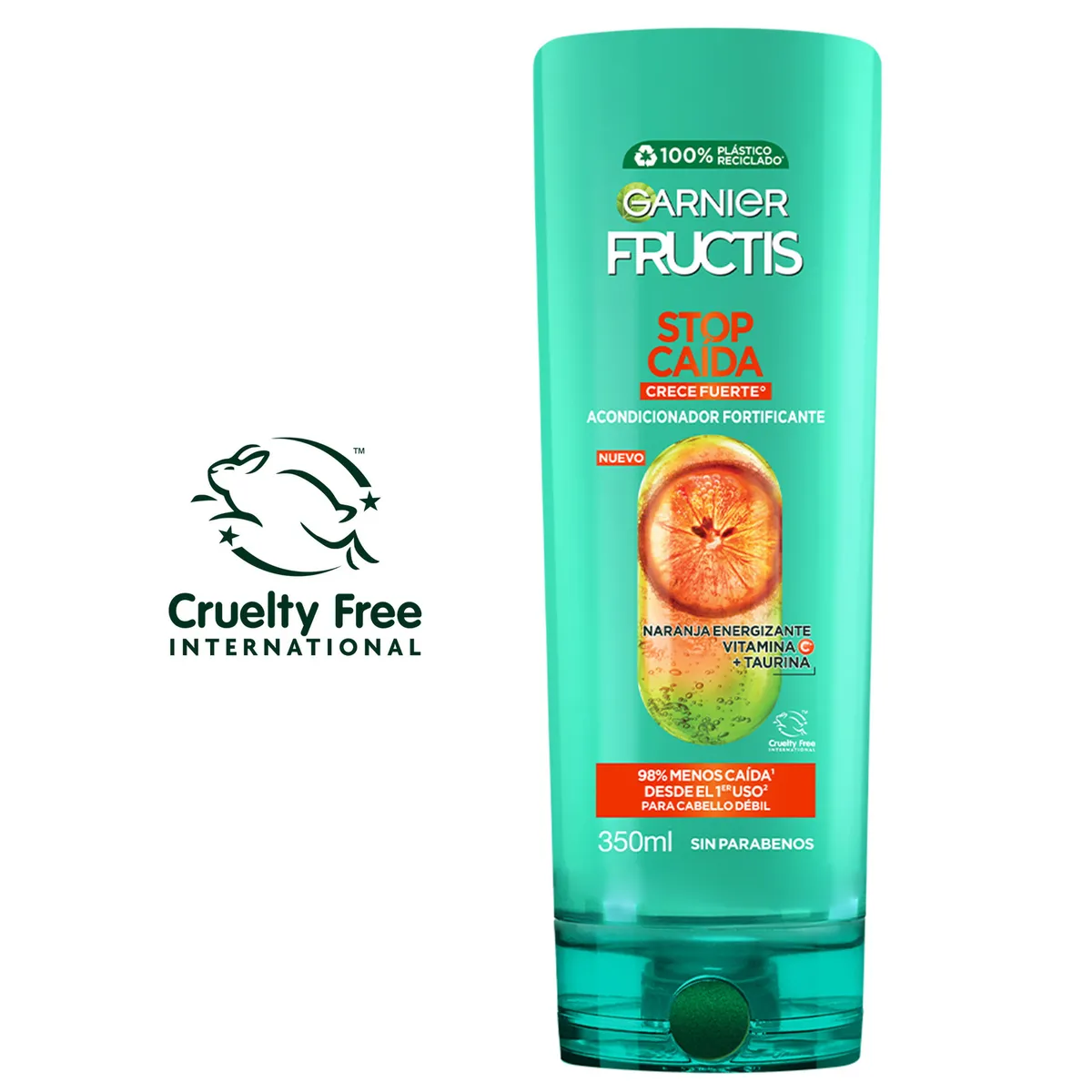 FRUCTIS - Acondicionador Fructis Crece Fuerte Botella 350 mL