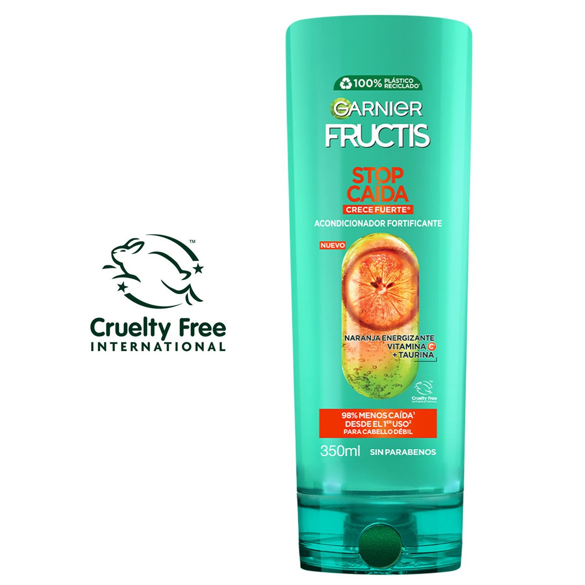 FRUCTIS - Acondicionador Fructis Crece Fuerte Botella 350 mL
