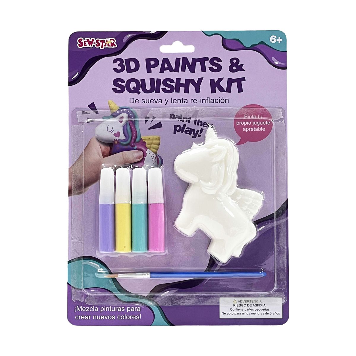 SEW STAR - 3D Painting Squishy Unicorn