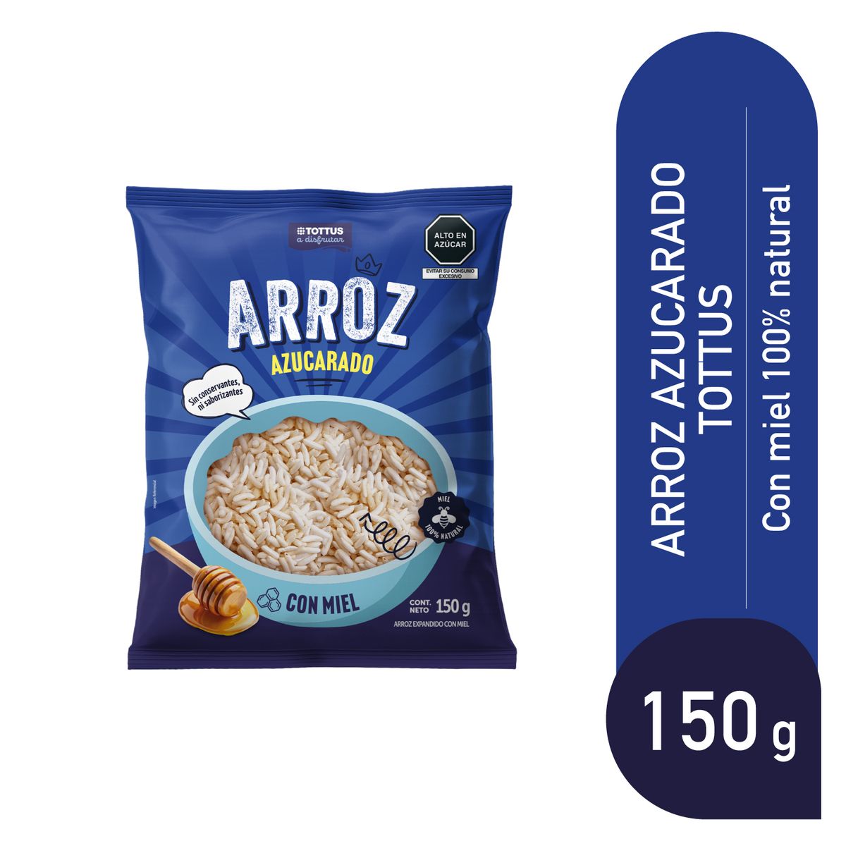 TOTTUS - Arroz Acaramelado Tottus Bolsa 150 g
