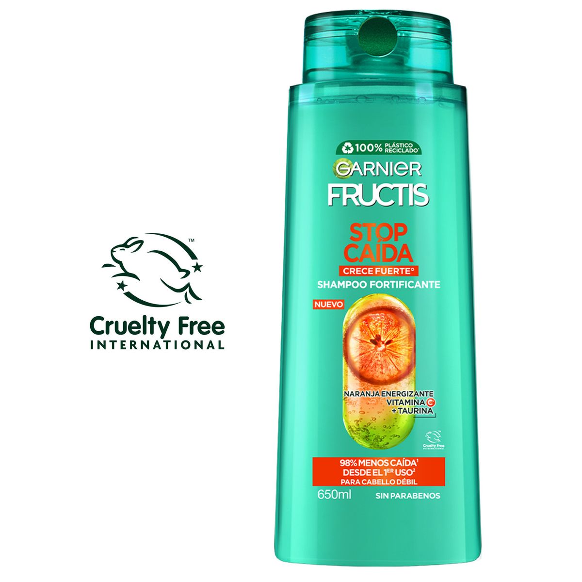 FRUCTIS CORE - Shampoo Fructis Crece Fuerte Envase 650 mL