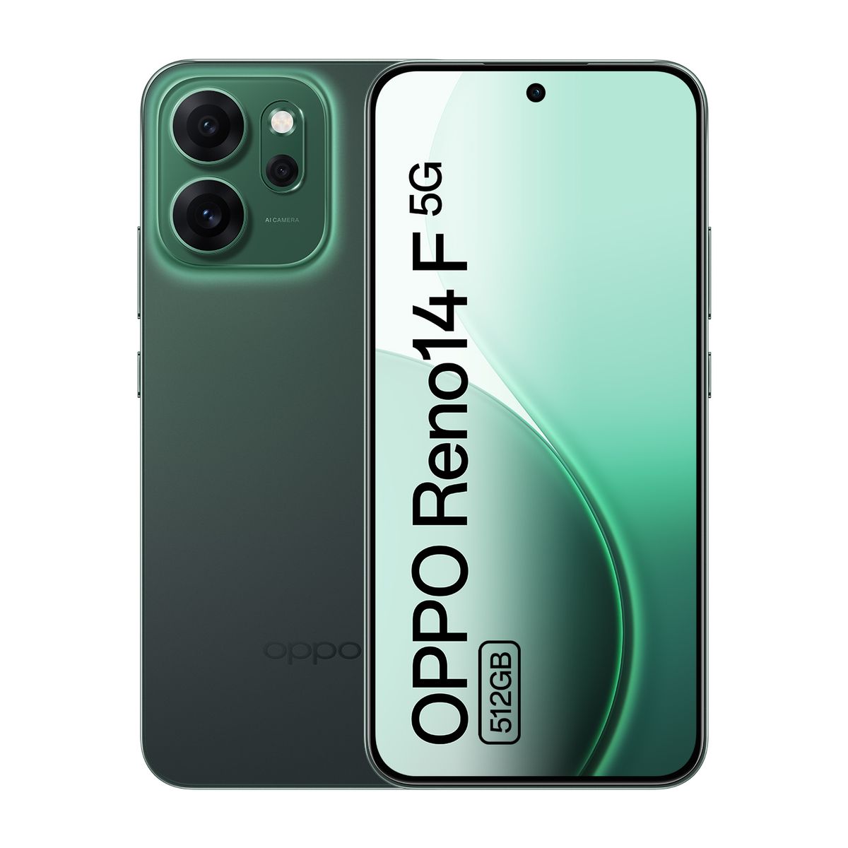 OPPO - Smartphone Reno 14F Bundle 12+512 Verde
