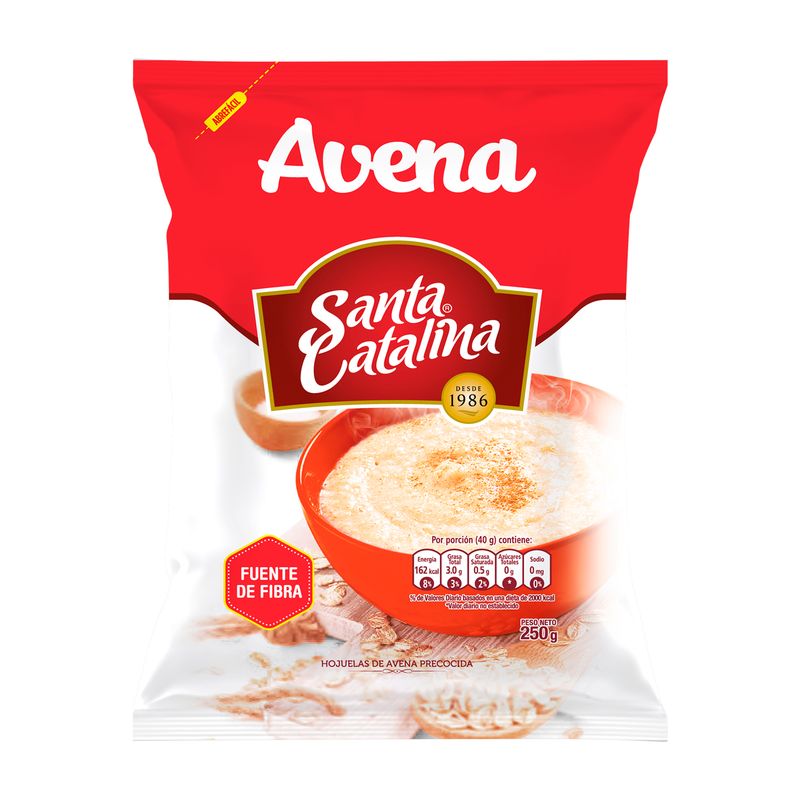 SANTA CATALINA - HOJUELAS DE AVENA PRECOCIDA X 250G