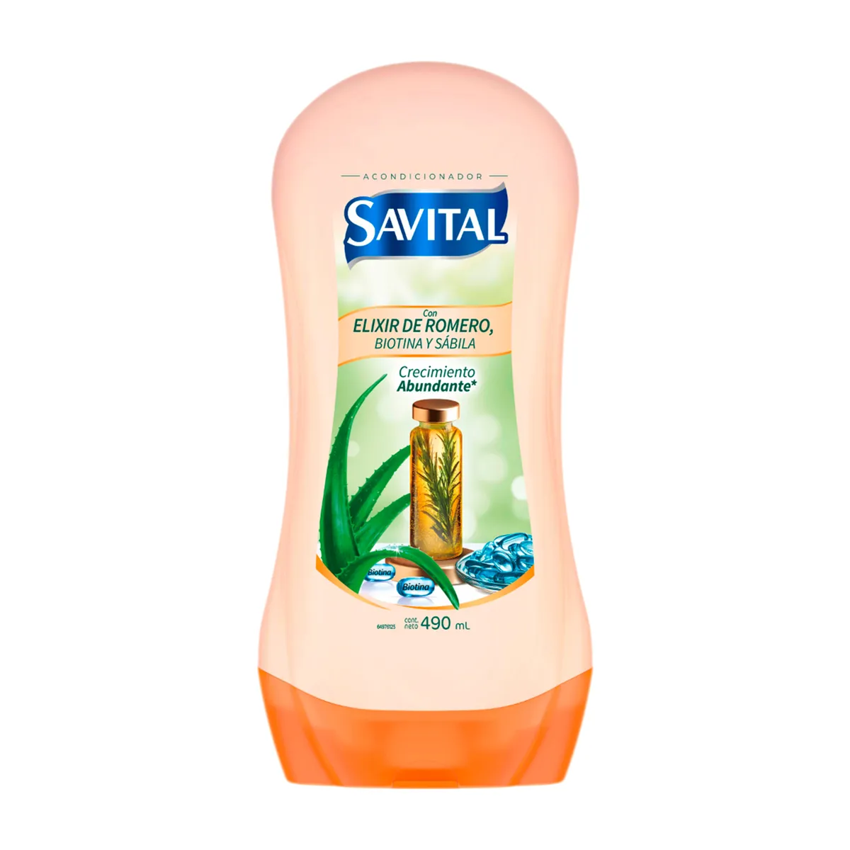 SAVITAL - Acondicionador Savital Elixir Botella 490 mL
