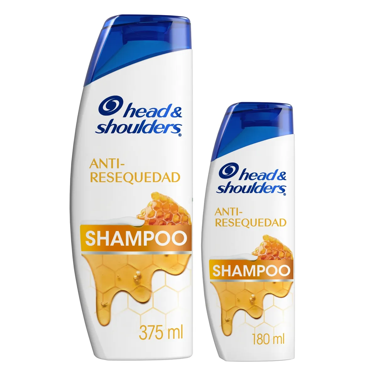 HEAD & SHOULDERS - Pack Shampoo Head & Shoulders Anti-resequedad Nutrición 375 mL + Botella 180 mL