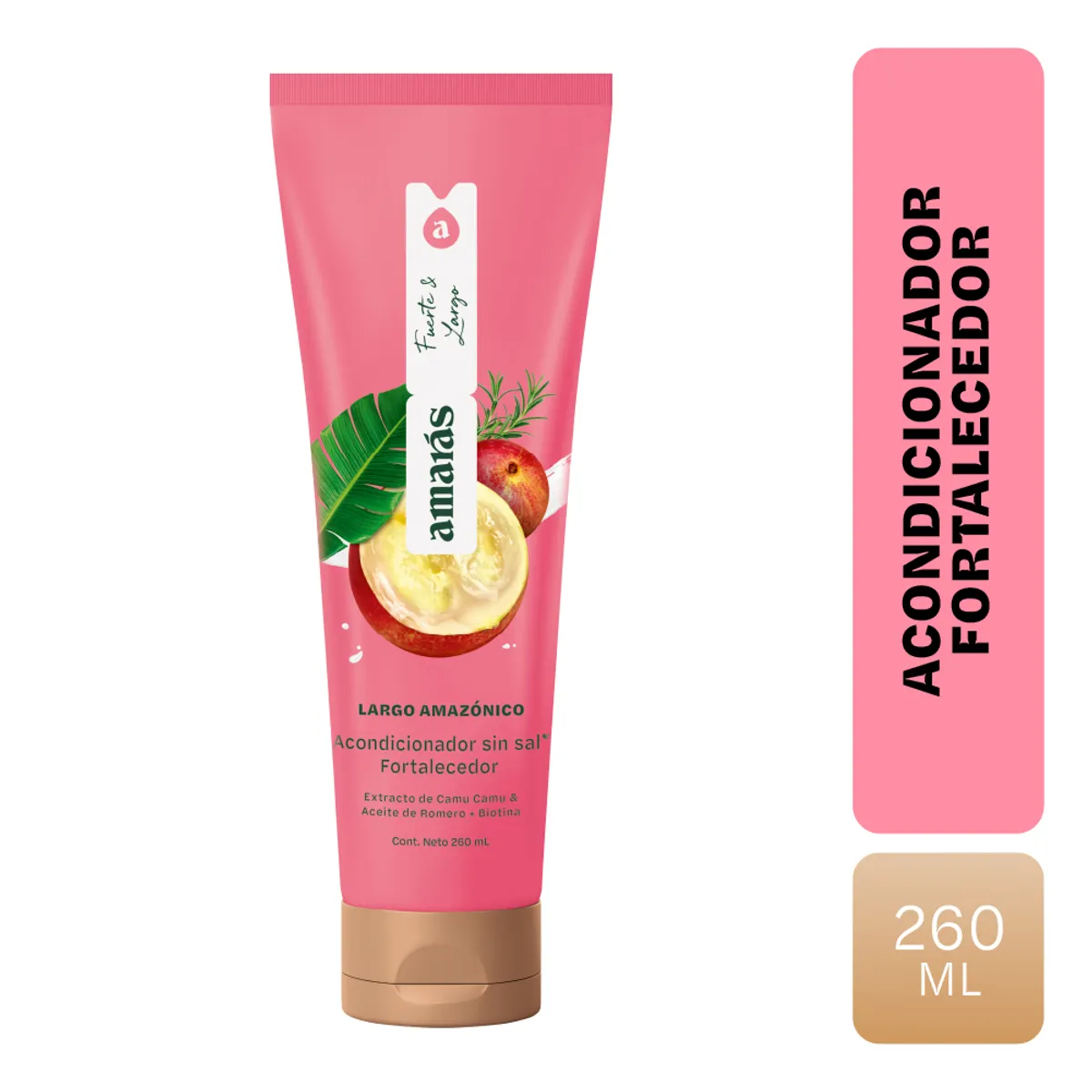 AMARAS - Acondicionador Amarás Largo Amazónico Envase 260 mL