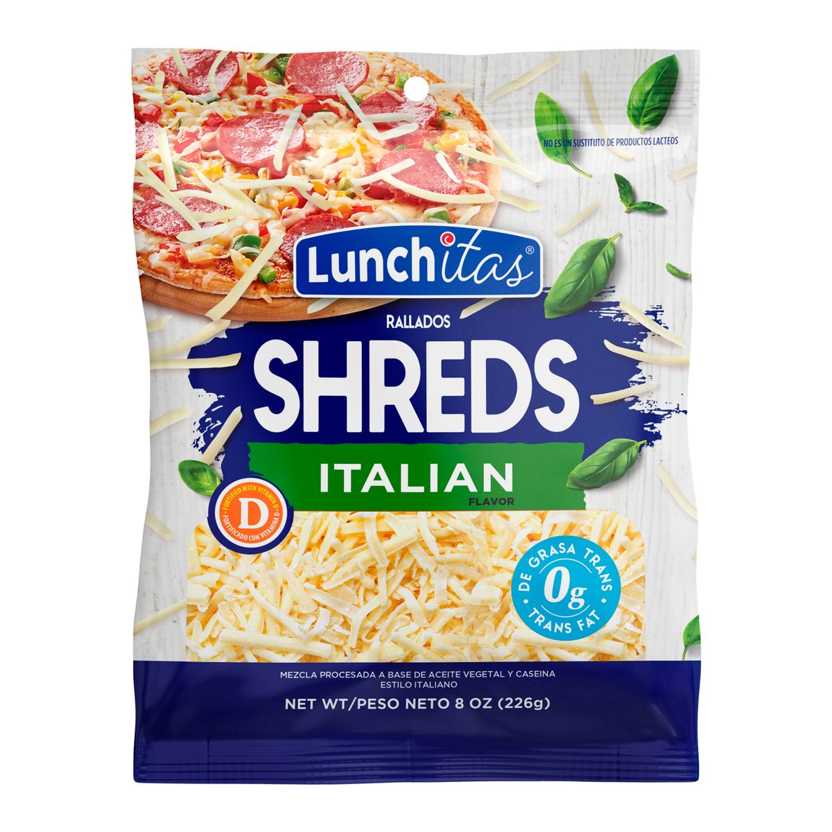  - ITALIAN FLAVOR LUNCHITAS SHREDS X 230G