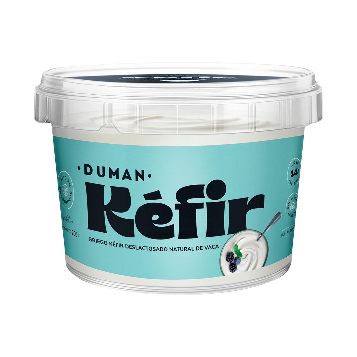 DUMAN - Kefir Griego Natural Duman Envase 200 g