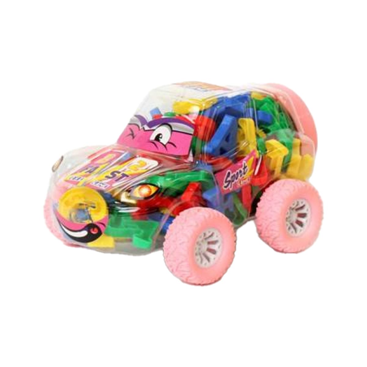 SELECTIO - Carro de Bloques Alfabeto 78 Pzas