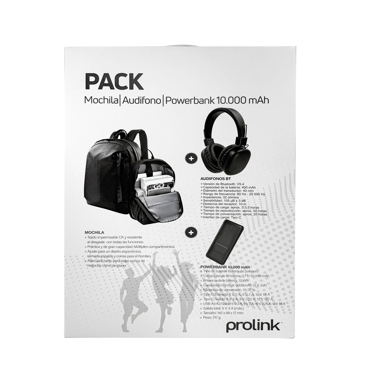 PROLINK - Pack B2S Negro