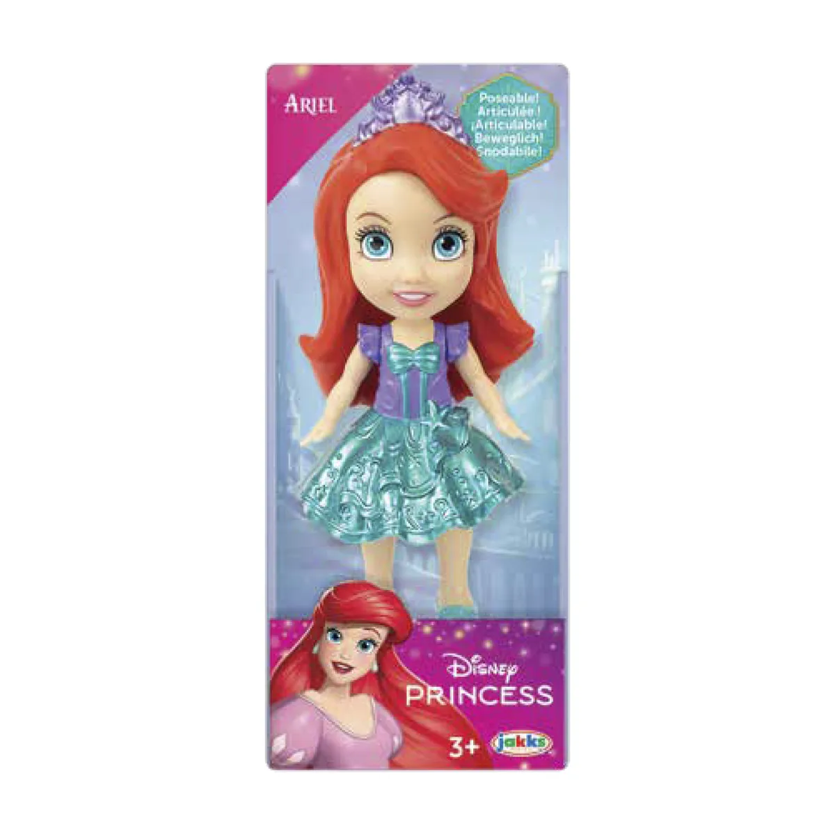 DISNEY - Muñeca 3 Mini Toddler Doll