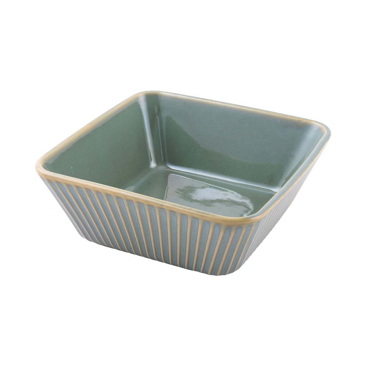 CASA JOVEN - Bowl Cuadrado 15cm Verde Mallorca