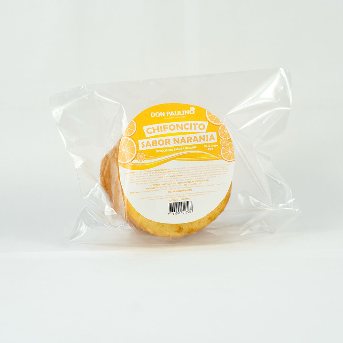DON PAULINO - Chifoncito Don Paulino Naranja Empaque 50 G