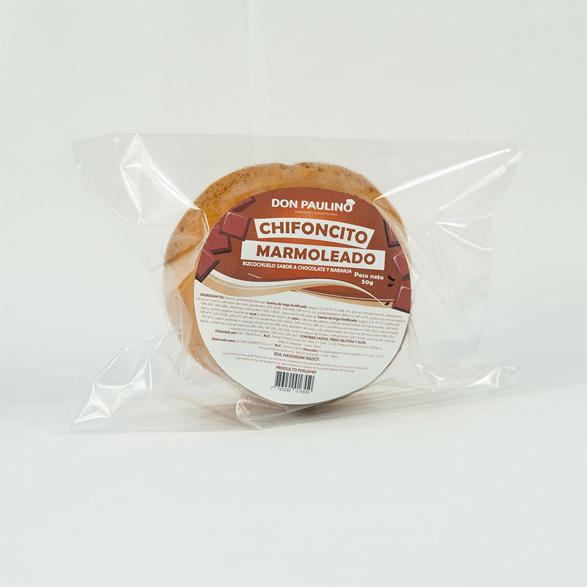 DON PAULINO - Chifoncito Don Paulino Marmoleado Empaque 50 g