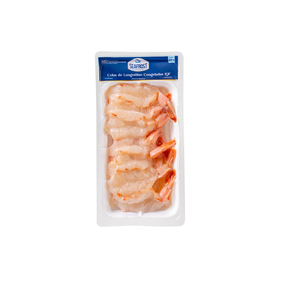 SEAFROST - Skin Langostino Mariposa x 300 g