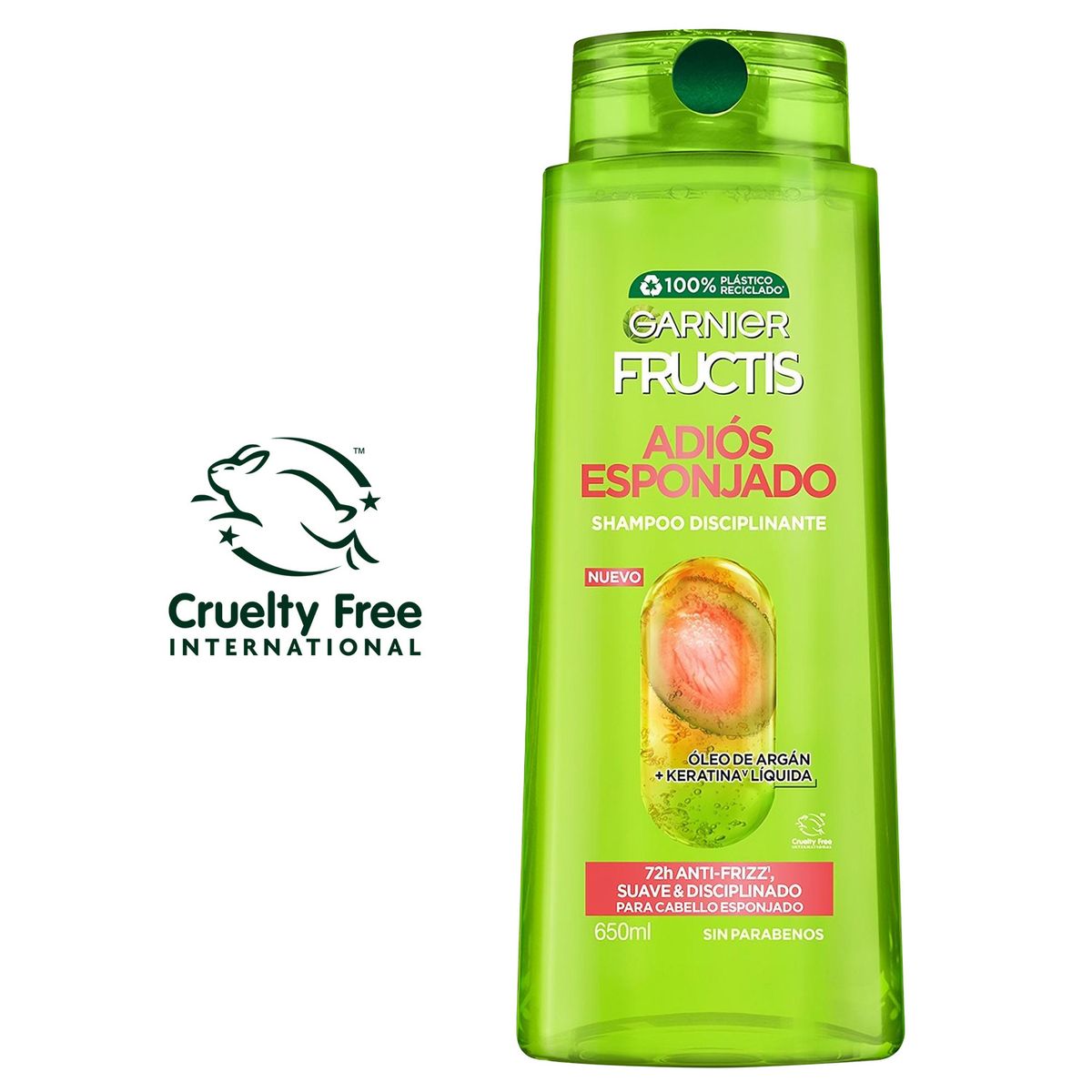 FRUCTIS - Shampoo Fructis Adiós Esponjado Botella 650 mL