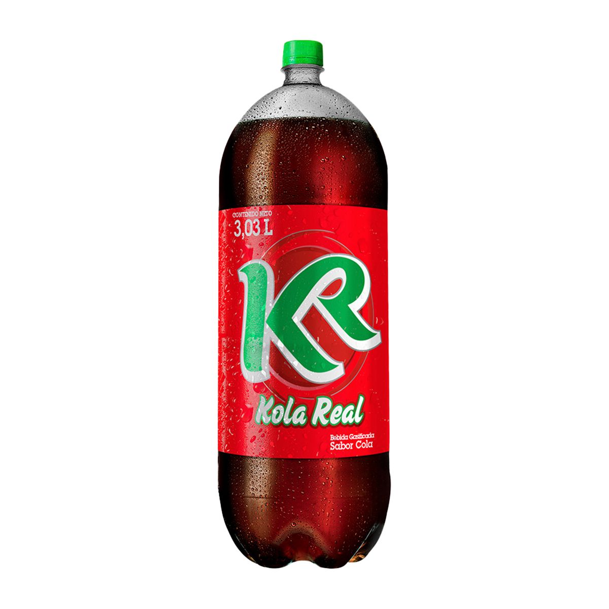 KR - Gaseosa KR Sabor Cola Botella 3.03 L