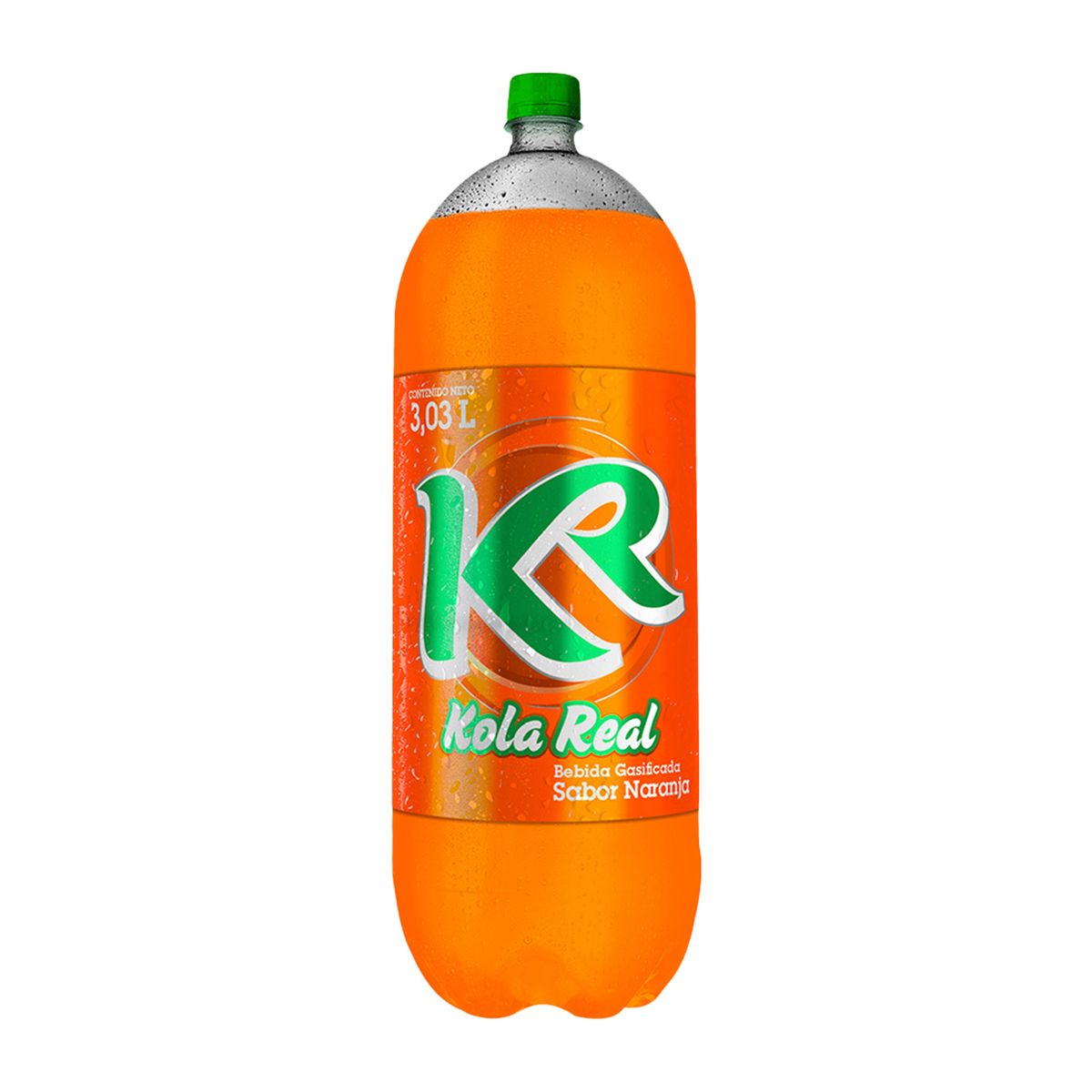 KR - Gaseosa KR Naranja Botella 3.03 L
