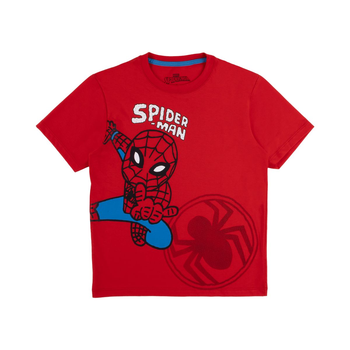 SPIDERMAN - Polo Manga Corta Spiderman Niño Redwood