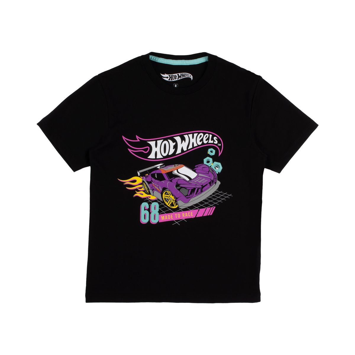 HOT WHEELS - Polo Manga Corta Hot Wheels Niño Redwood