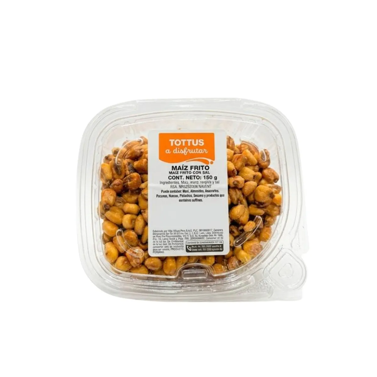TOTTUS - Maíz Frito Tottus Envase 150 g