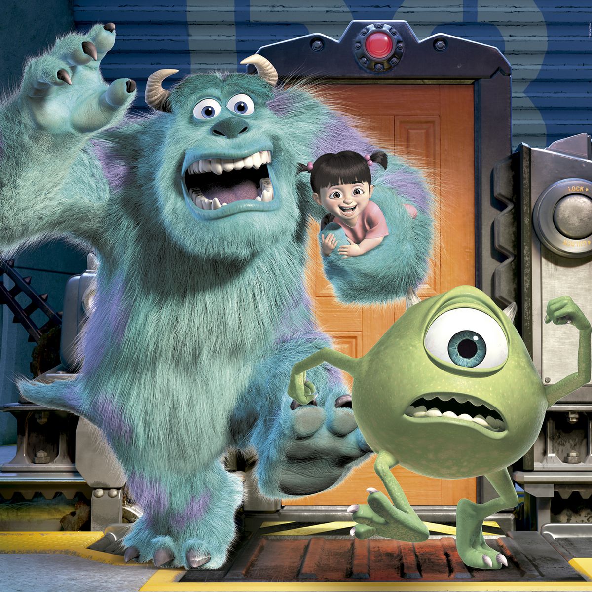 CLEMENTONI - Rompecabezas Square Disney Pixar 2025 3x48 Pzas